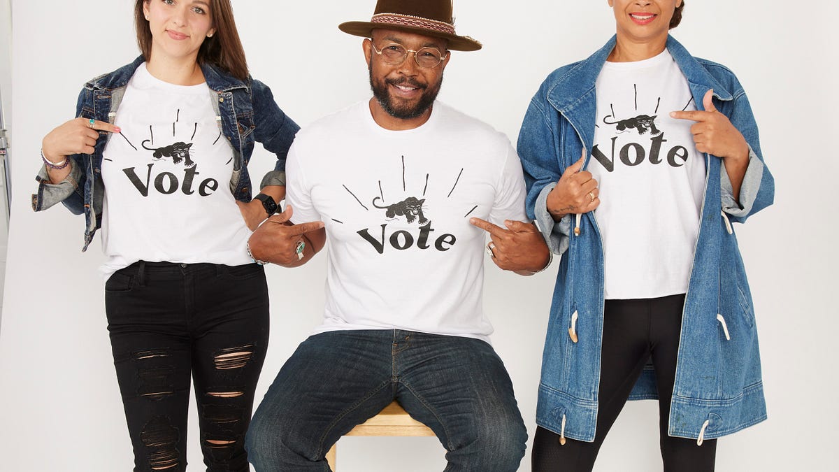 Image of: You Need This Oakland-Made, Black Panther-Inspired ‘Vote’ T-Shirt