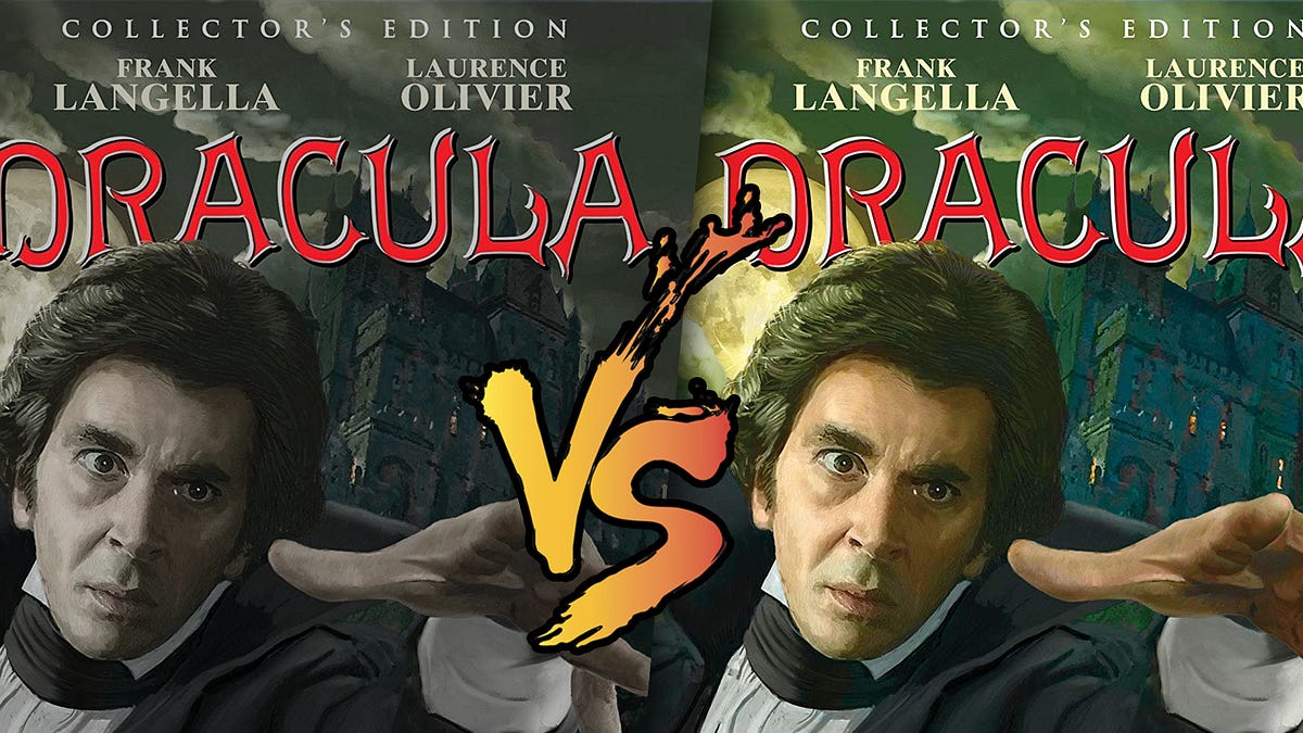 DRACULA (1979) Scream Factory Blu-ray Screen Comparisons