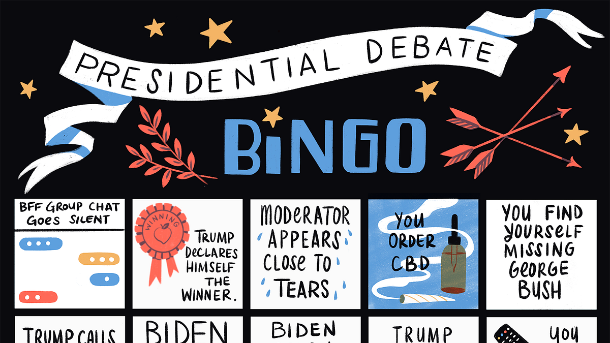 The 2020 Presidential Debate Bingo Card (Or Drinking Game)