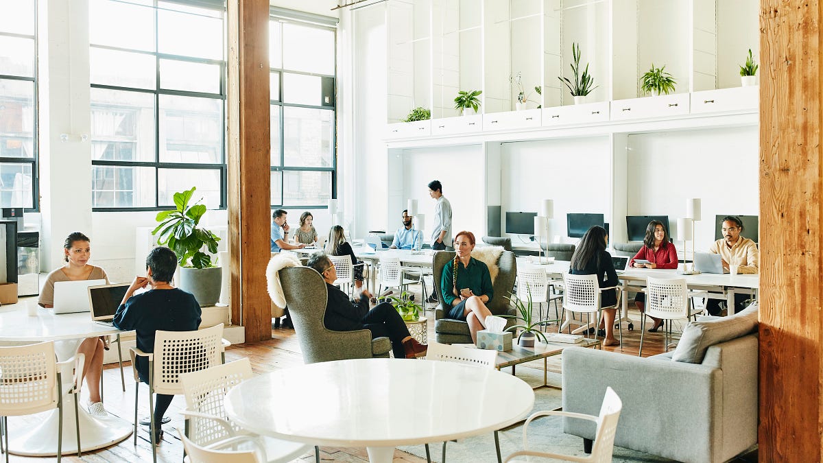 Image of: Bye Forever to the Office. Hello, Drop-In ‘Collaboration Spaces.’