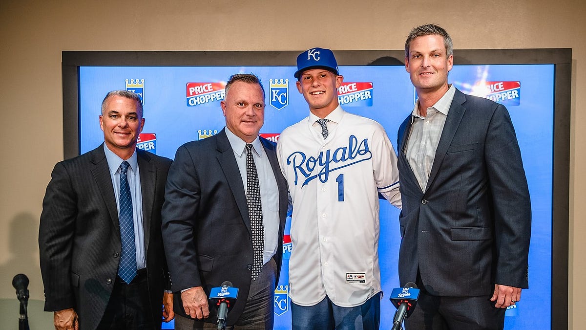 Bobby Witt Jr., Royals draft pick, on following dad into MLB