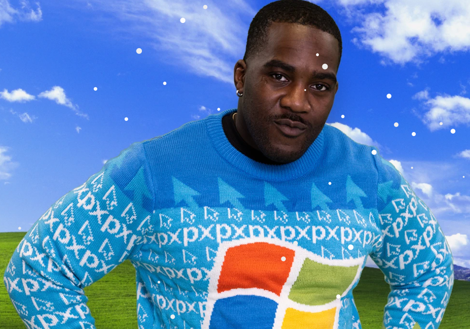 Image of: Microsoft Ugly Christmas Sweaters Let You Pretend It’s 1995