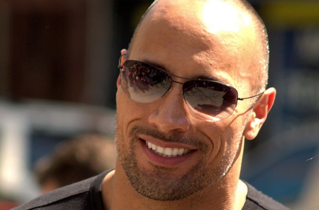 The rock morning workout sale