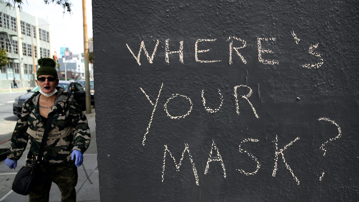 Image of: I Asked 100 People to Put on a Mask — And Got a Lot of Middle Fingers