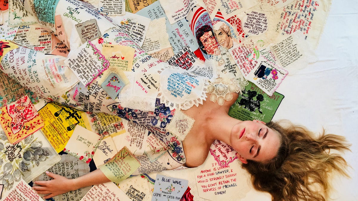 Image of: Local Crafters Are Fighting Trump’s Words One Tiny Prick at a Time