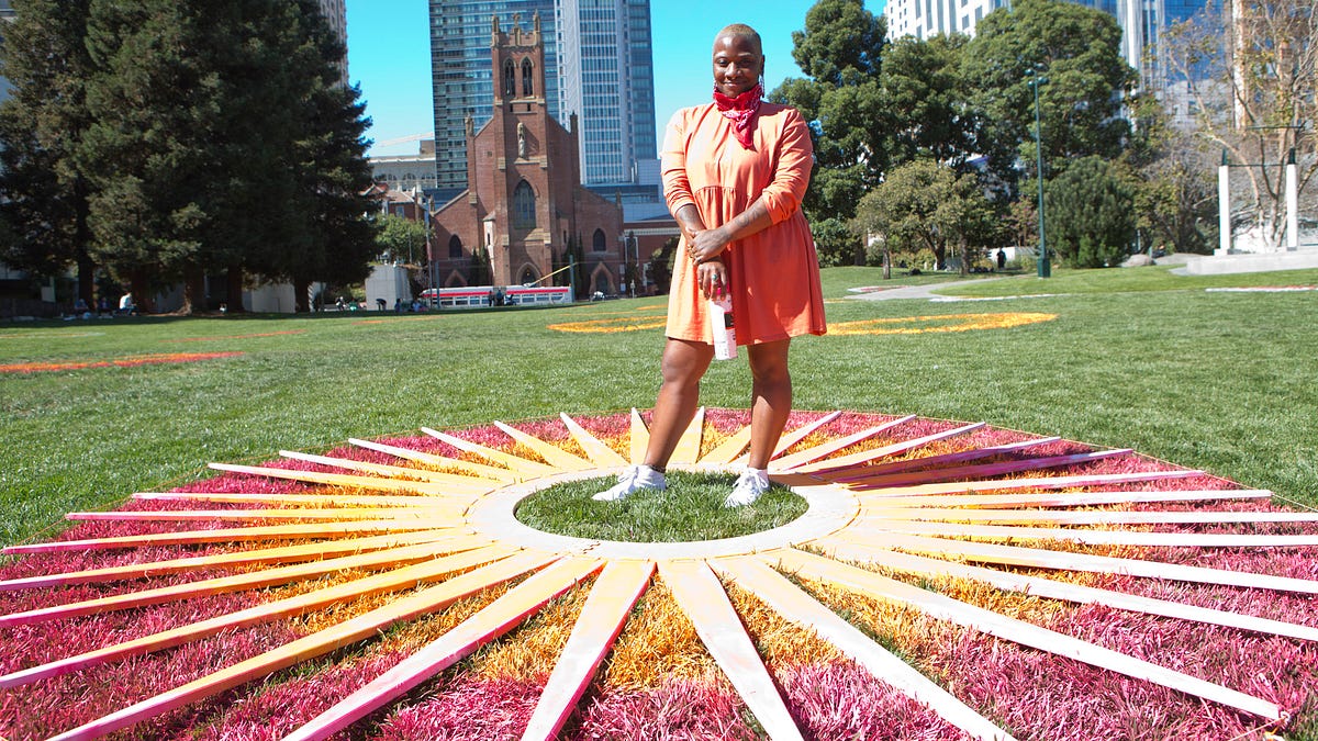 San Francisco’s New Social Distancing Circles Are Bold and Beautiful