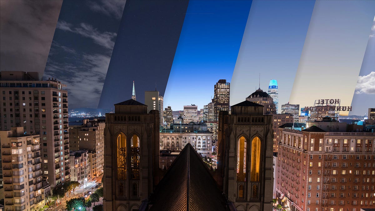 Image of: The View from Grace Cathedral