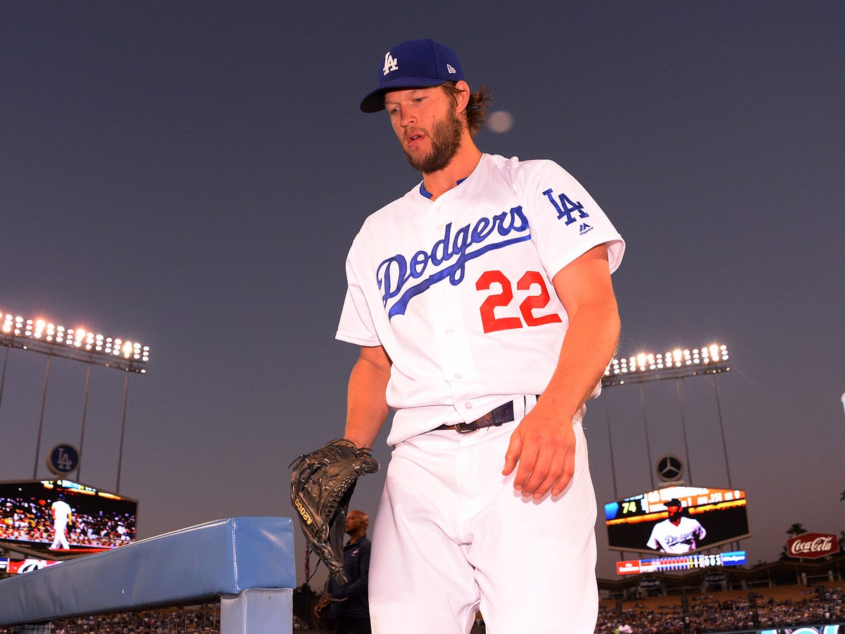 la dodgers kershaw jersey