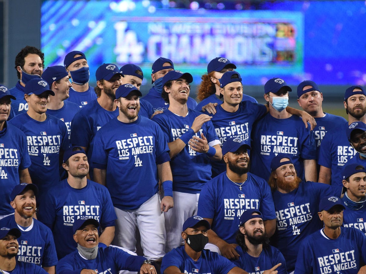 The Dodgers complete the next phase — winning the NL West crown, by Cary  Osborne