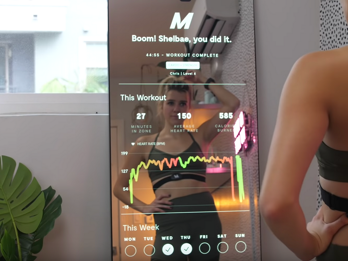 I Tried the 1 500 At Home Fitness Mirror For My Quarantine