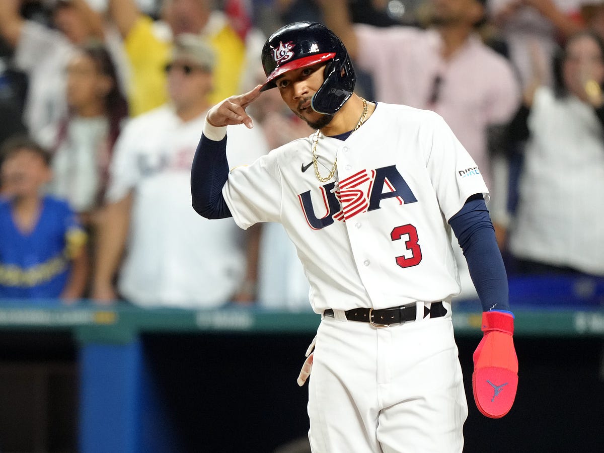 Mike Trout drives in all 3 runs as Team USA advances - Stream the