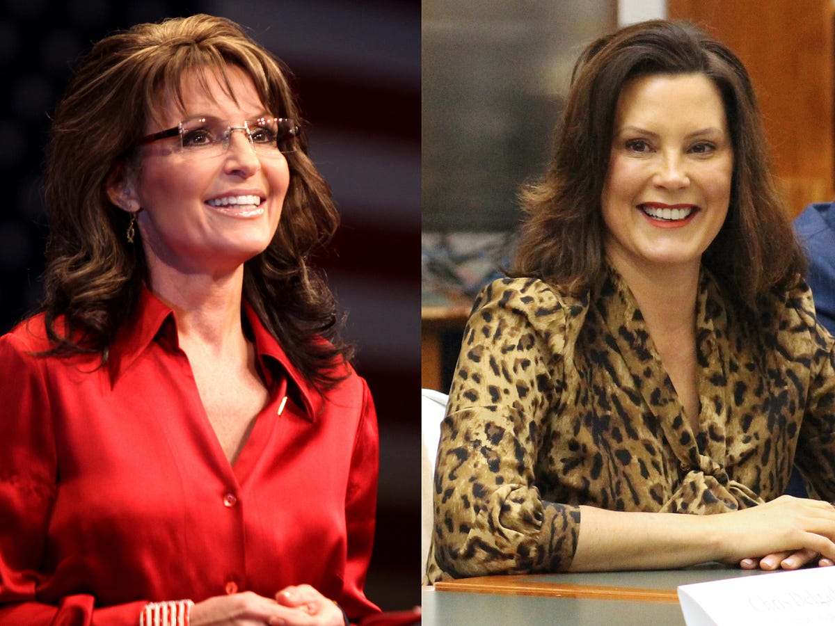 Gretchen Whitmer and Sarah Palin Very Different — Identical on SNL? by Joseph Serwach Pop pic photo
