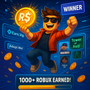 Earn Robux FAST by Playing Games on Earn.Vip — No BS, Just Rewards 🎁💸