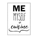 Me, Myself, and Cuisine