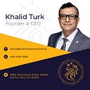 Khalid Turk MBA, PMP, PMI-ACP, CHCIO, CDH-E, ITIL