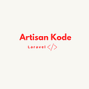 Artisan Kode Laravel