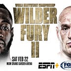 Wilder vs Fury 2 Live Stream