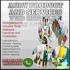 AUDY COS. PRODUCTS AND SERVICES