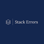 Stack Errors