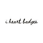 i heart badges