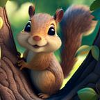 可愛小松鼠 Cute Squirrel