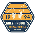 Grey Rabbits Travel Journals
