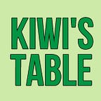 Kiwi's Table