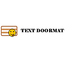 Text Doormat