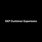 SAP Customer Experience CIS