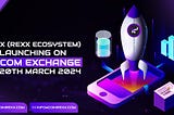 REXX Launching On XT.COM Exchange On 20th March 2024