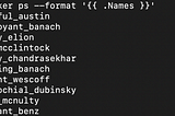 Why boring_wozniak Will Never Be Generated as a Container Name in Docker?