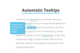 20 HTML Tooltip For Website Design