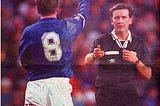 The day Paul Gascoigne’s fake booking got him a real one