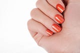 11 Fabulous Ideas for Stylish Orange Acrylic Nails Designs