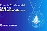 Сохраняйте конфиденциальность: победители Sapphire Hackathon