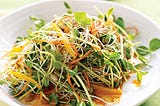 Asian Microgreens Salad