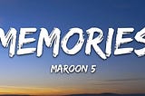 Memories Lyrics in English || Maroon 5 || Adam Levine.