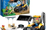 LEGO City Construction Digger 60385, Excavator Toy for Kids, Boys & Girls Ages 5 Plus Years Old…