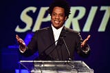 Photo by Kevin Mazur/Getty images for city of Hope Jay-Z speaks onstage during the City of Hope Spirit of Life Gala 2018