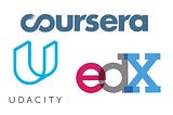 Breaking down the top 3 MOOC platforms: Coursera, Udacity & edX