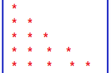 How to print a triangle pattern in SQL