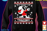 Snoopy dabbing triumph christmas sweater