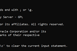 USE,SHOW TABLES and DESCRIBE in MySQL