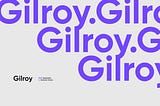 Шрифт с кириллицей Gilroy