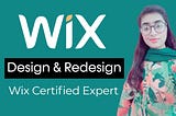 I will design wix or redesign a wix website design or wix online store