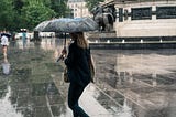Photos of a rainy day in Paris