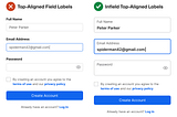 8 Rules for Switching to Infield Top-Aligned Form Labels