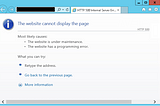 In SharePoint On Premise Environment, Some Sites on the Same Farm Servers and Others Get “HTTP 500…