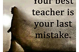 Mistakes don’t define you