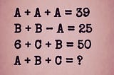 If You Can Solve These 5 Math Riddles You are Smarter than 99% of the Population